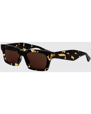 Bottega Veneta Bv1457S Sonnenbrille Aus Acetat - Weiß