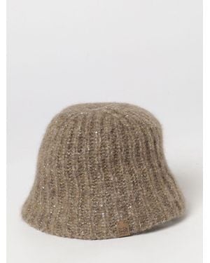 Brunello Cucinelli Cappello A Cloche - Marrone