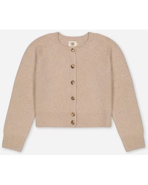 Bobbin & Tricot Cashmere Cardigan - Natural