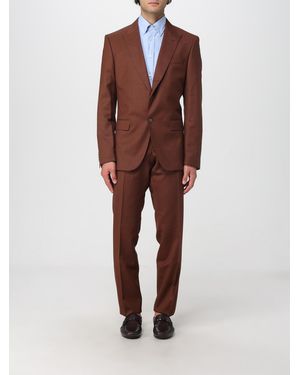 BOSS Traje Hombre - Rojo