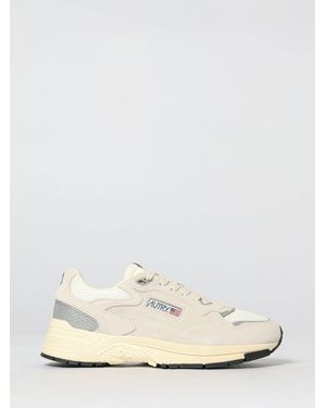 Autry Hyperway Suede And Mesh Trainers - White