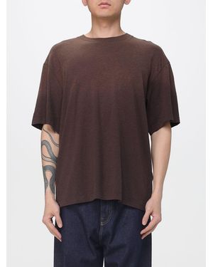 Axel Arigato Cotton T-Shirt With Logo - Brown