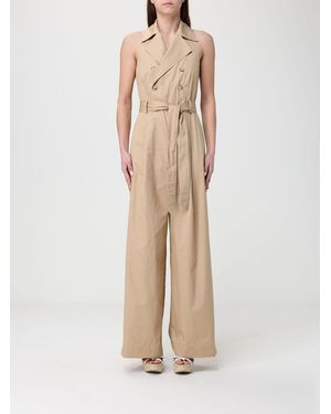 Ralph Lauren Cotton Jumpsuit - Natural
