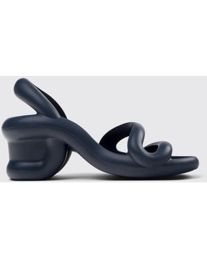 Camper Lab Heeled Sandals Sculptural Design - Blue