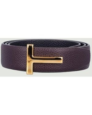 Tom Ford Gürtel Herren - Weiß