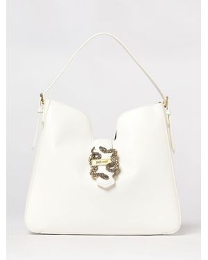 Just Cavalli Faux Leather Bag - Natural