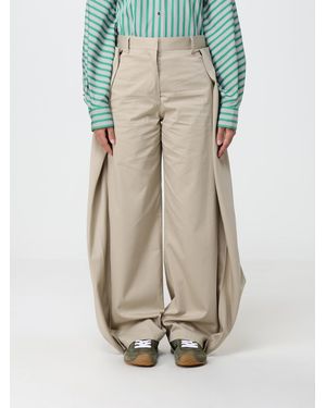 Loewe Pantaloni Wide Leg - Neutro
