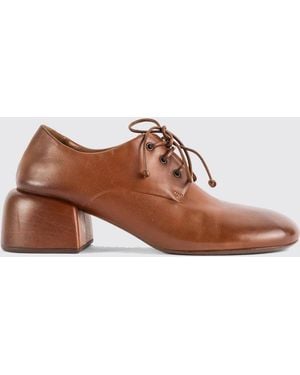 Marsèll Basata Vintage-Style Smooth Leather Derby Shoes - Brown