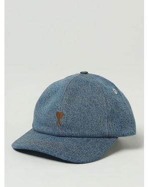 Ami Paris Chapeau Homme - Bleu