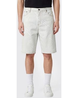 Daily Paper Cotton Denim Shorts - Grey