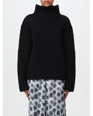 Marni Ribbed High Neck Sweater - Schwarz