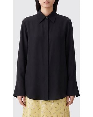 Jil Sander Classic Satin Shirt - Black