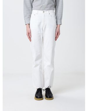 DUNST Slim Fit Cotton Denim Jeans By - White