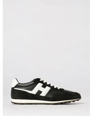 Hogan H699 Leather Trainers - White