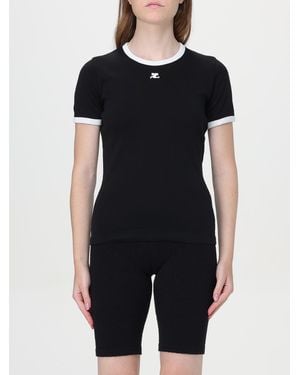 Courreges T-shirt Courrèges - Black