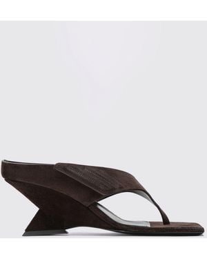 The Attico Heeled Sandal - Brown