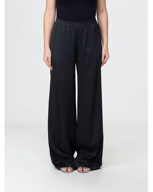 Fabiana Filippi High-Waisted Wide-Leg Palazzo Trousers With Elastic Waistband - Black