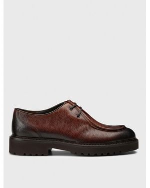 Doucal's Brogue Shoes - Brown