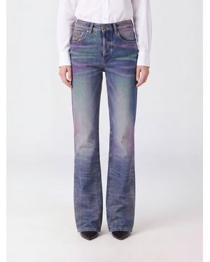 DIESEL Jeans D-Lie Modello Straight Fit A Vita Media - Blu