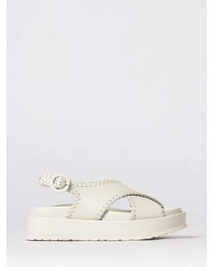 Paloma Barceló Leather Sandals - Natural