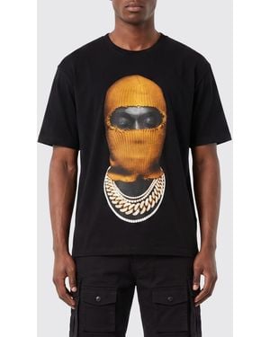 ih nom uh nit Printed Cotton T-Shirt - Black