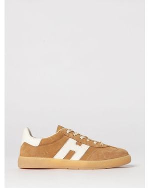 Hogan Cool Suede Trainers - Natural