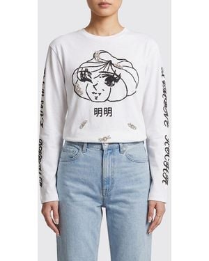 Simone Rocha Camisetas De Mujer - Azul