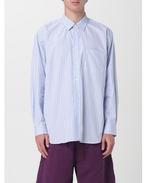 Comme des Garçons Comme Des GarÇ Ons Striped Cotton Shirt - Blue