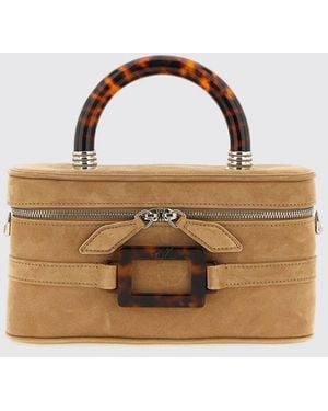 Roger Vivier Shoulder Bag - Natural