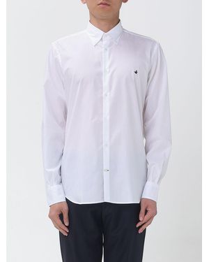 Brooksfield Classic Cotton Poplin Shirt - White