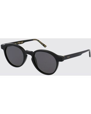 Retrosuperfuture Gafas De Sol De Acetato Con Forma Redondeada - Gris