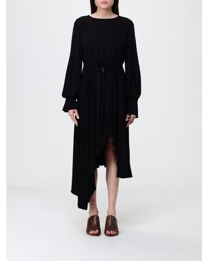 Loewe Asymmetrisches Viskosekleid - Schwarz