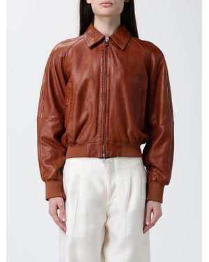Pinko Lederjacke - Braun