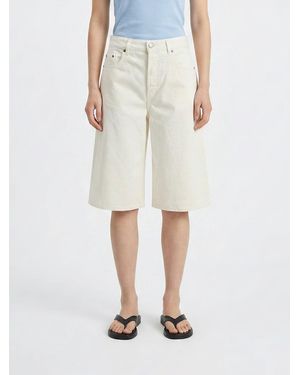 Haikure Denim Shorts - Natural