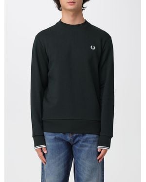 Fred Perry Sweatshirt Herren - Schwarz