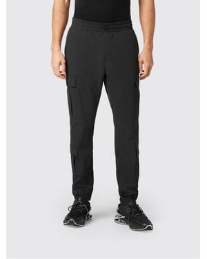 Philipp Plein Slim Fit Cargo Jogging Pants - Black