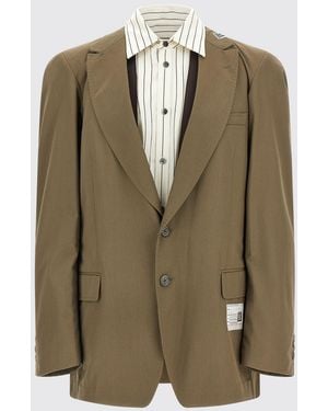 Maison Mihara Yasuhiro Veste Homme - Vert