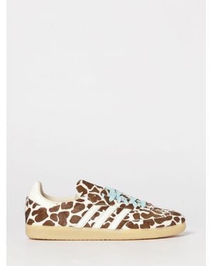 adidas Originals Samba Og Animal Print Pony Skin Trainers - White