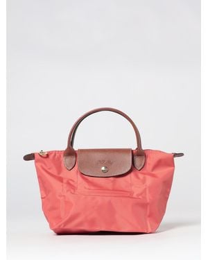 Longchamp Le Pliage S Nylon Bag - Pink
