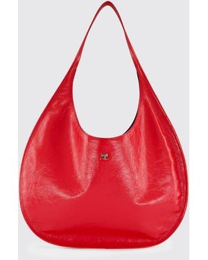 Courreges Courr&Egrave	Ges Flat Holy Naplak Bag - Red