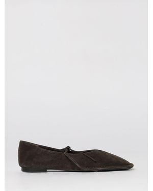 Alohas Sway Suede Ballerinas - White
