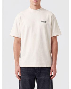 Represent Oversize-T-Shirt Mit Logo - Weiß