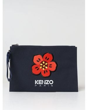 KENZO Clutch - Blu