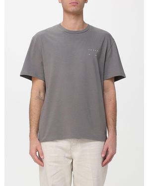 Hogan Cotton T-Shirt With Logo - Grey