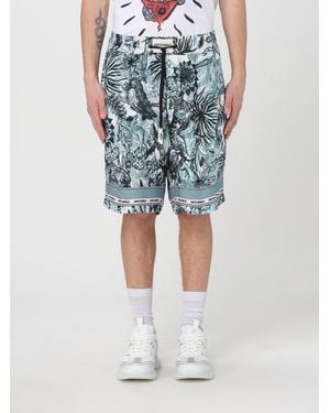 Just Cavalli Tropical Print Shorts - Blue