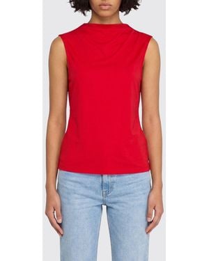 Semicouture Viscose Josepha Top - Red