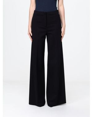 Liviana Conti Eric Viscose Blend Palazzo Trousers - Black