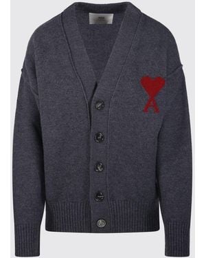 Ami Paris Strickjacke Herren - Blau