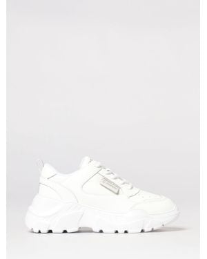 Versace Jeans Couture Leather Trainers - White