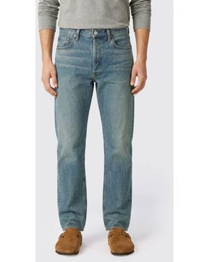 Agolde 90's Straight Leg Mid-Rise Jeans - Blue